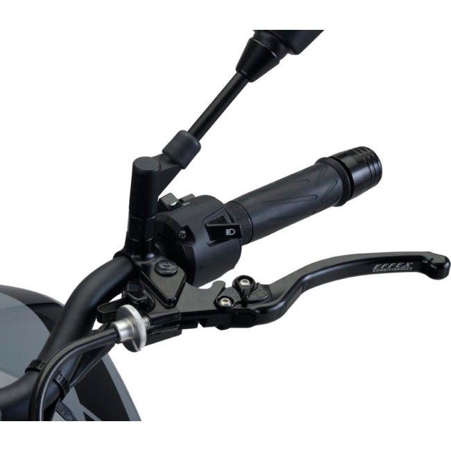 EFFEX エフェックス スムースフィットレバー カラー：ブラックアルマイト YZF-R25 YZF-R3 MT-25 MT-03 YAMAHA ヤマハ ブレーキ・クラッチレバーセット ハンドル | EFFEX | 04