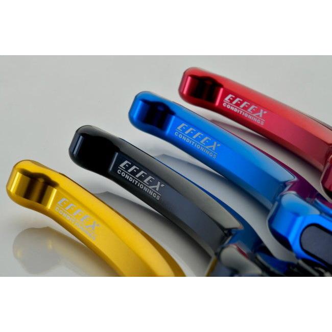 EFFEX エフェックス スムースフィットレバー カラー：ブラックアルマイト YZF-R25 YZF-R3 MT-25 MT-03 YAMAHA ヤマハ ブレーキ・クラッチレバーセット ハンドル | EFFEX | 09