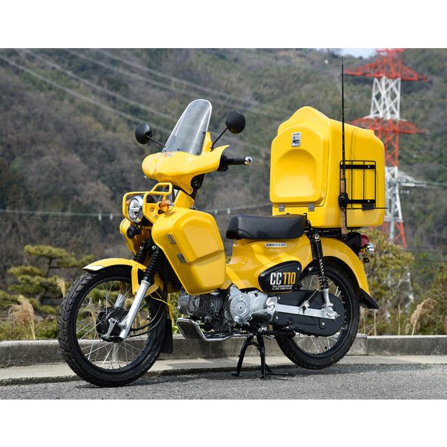 DeliBox デリボックス フロントサイドボックス クロスカブ110 HONDA ホンダ パニアケース 車体用バッグ・ケース | DeliBox | 04