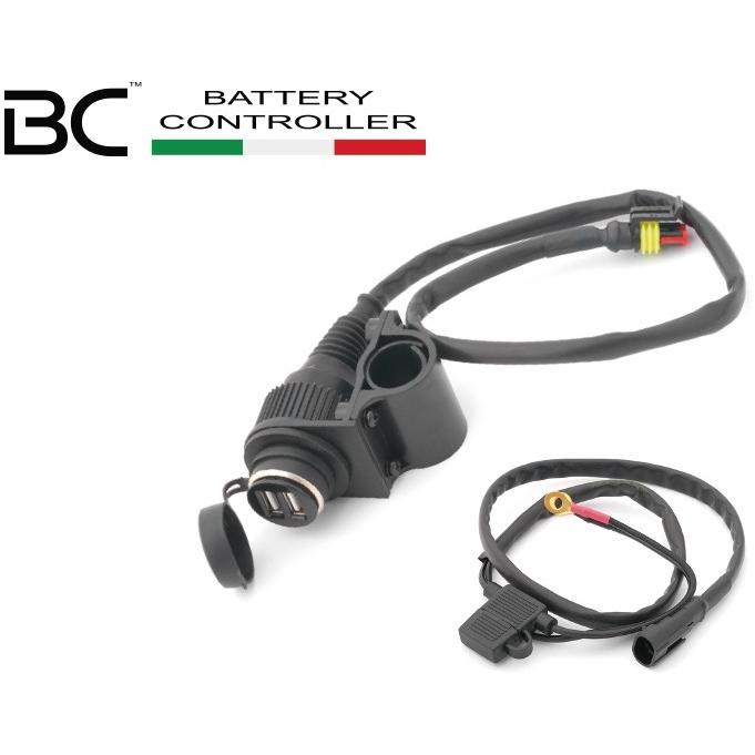 BC BATTERY CONTROLLER ビーシーバッテリーコントローラー シガーソケット電源アダプターキット ＋USBダブル 12V シガーソケット電源 電装系 | ブランド登録なし
