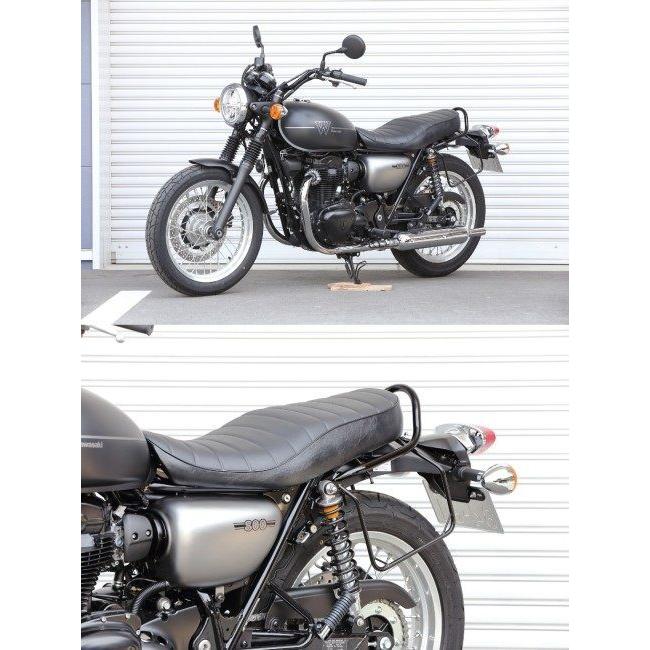 KIJIMA KIJIMA:キジマ バッグサポート 左側 / カラー：ブラック W400 W650 W800 W800CAFE W800STREET｜webike｜07