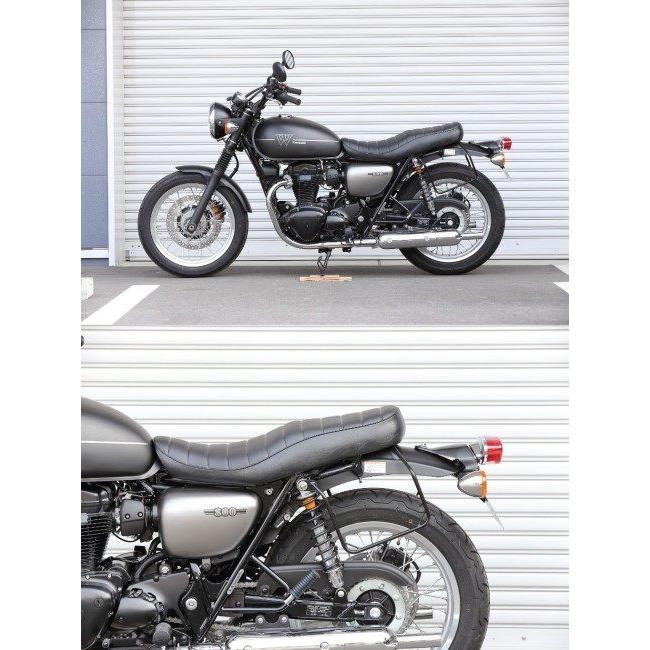 KIJIMA KIJIMA:キジマ バッグサポート 左側 / カラー：ブラック W400 W650 W800 W800CAFE W800STREET｜webike｜09