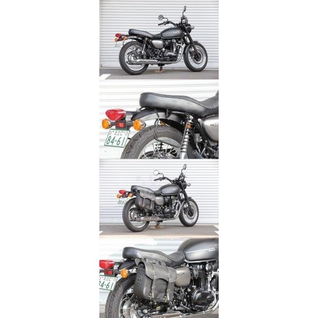 KIJIMA（キジマ） バッグサポート 右側 / カラー：ブラック W400 W650