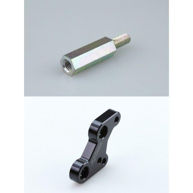 KIJIMA キジマ GSX-R125 GSX-S125 ステップアップブラケット BK SUZUKI スズキ セットバックプレート ステップ 足回り | KIJIMA | 04