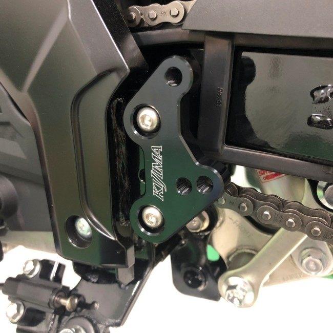 KIJIMA キジマ GSX-R125 GSX-S125 ステップアップブラケット BK SUZUKI スズキ セットバックプレート ステップ 足回り | KIJIMA | 05