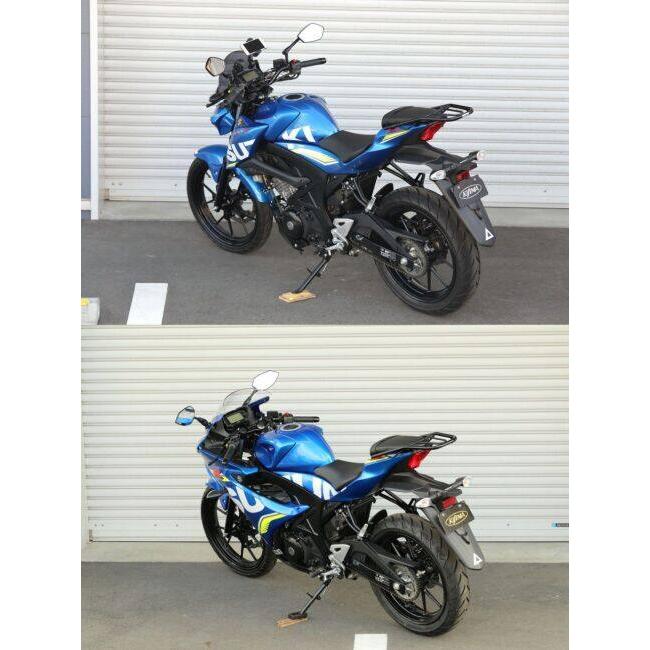 KIJIMA（キジマ） GSX-R125 GSX-S125 ステップアップブラケット BK