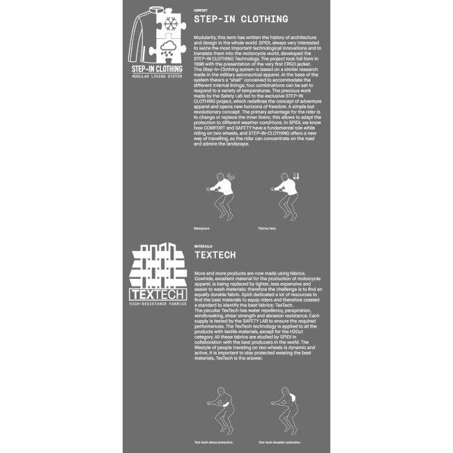 SPIDI スピーディー SOLAR TEX サイズ： L ウインタージャケット ジャケット アパレル | ブランド登録なし | 09