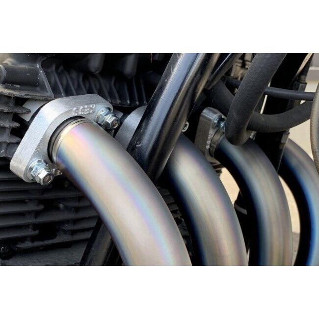 MIZUNO MOTOR ミズノモーター 【ゼス】Z1／Z2用 ショートマフラー 手曲げ集合管 内径：30パイ Z2 (750RS/Z750FOUR) Z1 KAWASAKI カワサキ マフラー | MIZUNO | 02