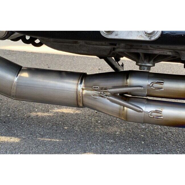 MIZUNO MOTOR ミズノモーター 【ゼス】Z1／Z2用 ショートマフラー 手曲げ集合管 内径：30パイ Z2 (750RS/Z750FOUR) Z1 KAWASAKI カワサキ マフラー | MIZUNO | 03