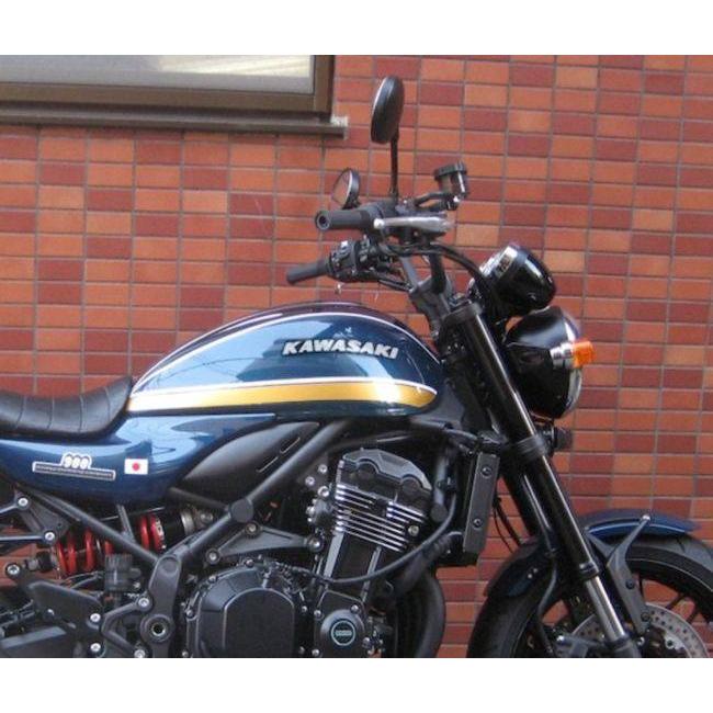 Z900rs武蔵改 ブラック ハンドル峠 武蔵改 Z900RS ファットバー [M-SOUL STORE（エムソウル ストア）]