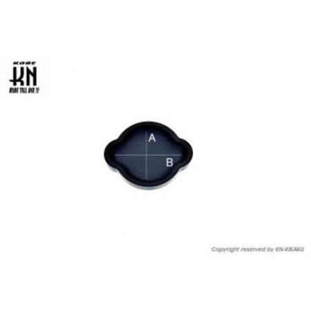 KN企画 ケイエヌキカク アルミCNC ラジエーターキャップ カラー：マットブラック(ツヤ消し黒)／シルバー YAMAHA ヤマハ HONDA ホンダ ラジエーター 冷却関連 | KN企画 | 01