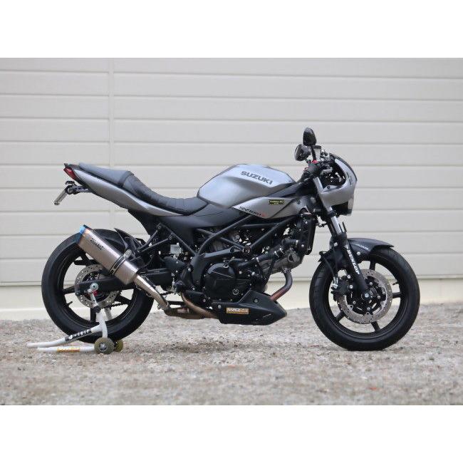 SV650X ABS WR'S SS-OVALタイプスリップオンマフラー WR'S（ダブルアールズ） WR'S SS-OVALタイプ スリップオンマフラー