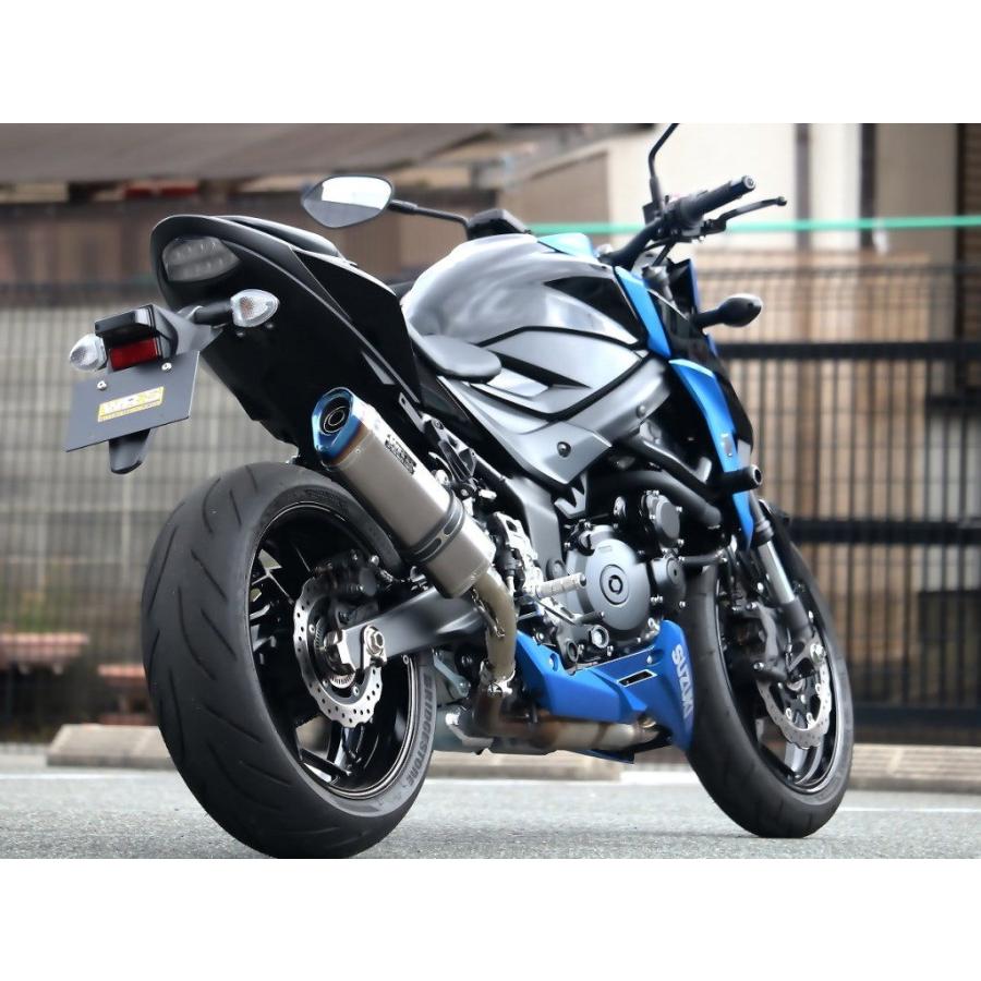 ダブルアールズ。WR'S。gsx-s750。スリップオンマフラー。