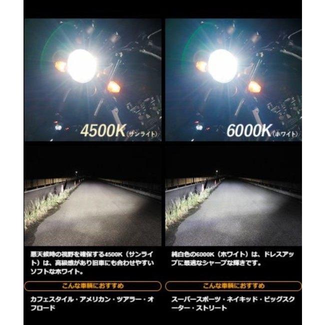 SPHERE LIGHT SPHERE LIGHT:スフィアライト バイク用スフィアLED RIZING2 HS1 タイプ：6000K（ホワイト）｜webike｜08