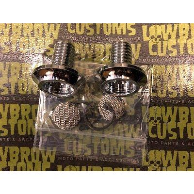 部品屋K&W 【Lowbrow Customs】メッシュブリーザーボルト カラー：ブラック HARLEY-DAVIDSON ハーレーダビッドソン その他ブリーザーオプション・補修部品 | ブランド登録なし | 01