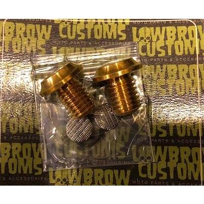部品屋K&W 【Lowbrow Customs】メッシュブリーザーボルト カラー：ブラック HARLEY-DAVIDSON ハーレーダビッドソン その他ブリーザーオプション・補修部品 | ブランド登録なし | 02