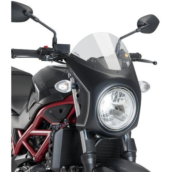 Puig プーチ レトロ フェアリング スクリーン部カラー：スモーク