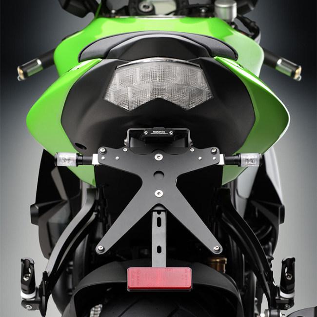 rizoma リゾマ ライセンスプレートサポート “FOX” Ninja 1000 ZX-10R KRT Replica SE Winter Edition KAWASAKI カワサキ ナンバープレートホルダー 外装 | rizoma | 01