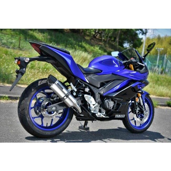 BEAMS ビームス CORSA-EVO II スリップオンマフラー 政府認証 サイレンサー：ステンレス YZF-R25 YZF-R3 YAMAHA ヤマハ マフラーの画像