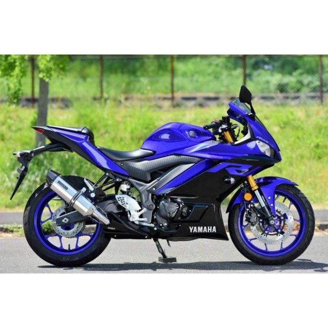 BEAMS ビームス CORSA-EVO II スリップオンマフラー 政府認証 サイレンサー：ステンレス YZF-R25 YZF-R3 YAMAHA ヤマハ マフラーの画像