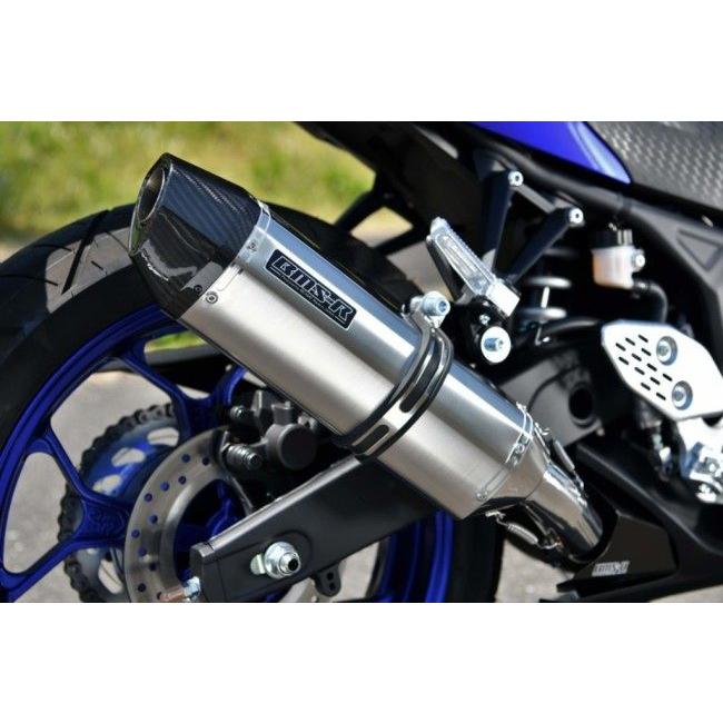 BEAMS ビームス CORSA-EVO II スリップオンマフラー 政府認証 サイレンサー：ステンレス YZF-R25 YZF-R3 YAMAHA ヤマハ マフラーの画像