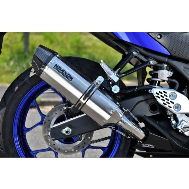 BEAMS ビームス CORSA-EVO II スリップオンマフラー 政府認証 サイレンサー：ステンレス YZF-R25 YZF-R3 YAMAHA ヤマハ マフラーの画像