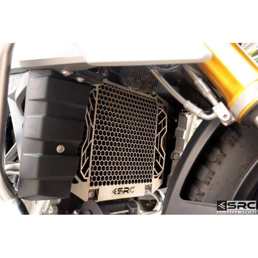 SRC エスアールシー ラジエターガード カラー：シルバー(素材：ステンレス) G310GS BMW ラジエーターコアガード・オイルクーラーコアガード 冷却関連 エンジン | SRC