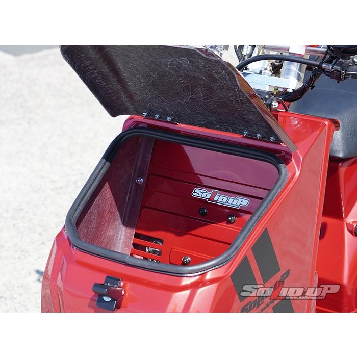 ホンダ　ジャイロUP 用　荷物入 SOLID UP（ソリッドアップ） フロントボックス ジャイロX HONDA ホンダ