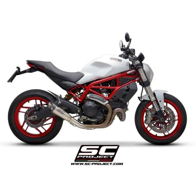 SC-PROJECT SCプロジェクト S1 スリップオンサイレンサー＆フルチタンリンクパイプ MONSTER 797 DUCATI ドゥカティ スリップオンマフラー マフラーの画像