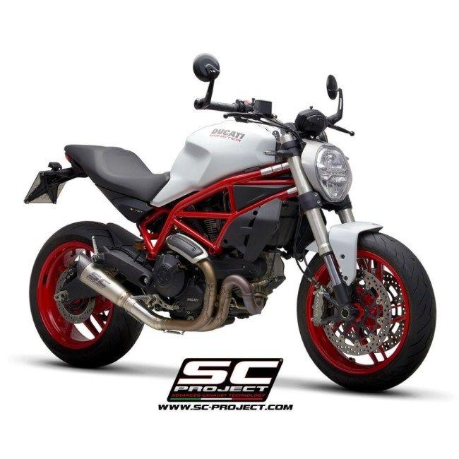 SC-PROJECT SCプロジェクト S1 スリップオンサイレンサー＆フルチタンリンクパイプ MONSTER 797 DUCATI ドゥカティ スリップオンマフラー マフラーの画像