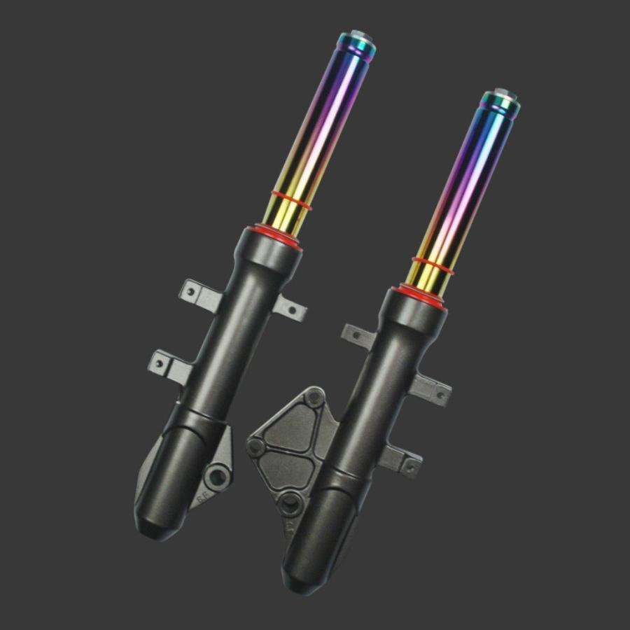 NCY エヌシーワイ N-17 Sports Type fork カラー：Colorful Titanium RACING 125 150 KYMCO キムコ フロントフォーク サスペンション 足回り