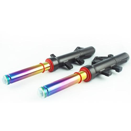 NCY エヌシーワイ N-17 Street type fork カラー：Colorful Titanium RACING 125 150 KYMCO キムコ フロントフォーク サスペンション 足回りの画像