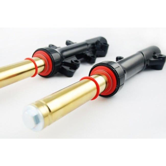 NCY エヌシーワイ N-17 Street Type Fork カラー：Golden CYGNUS X Cygnus NXC-125R YAMAHA ヤマハ フロントフォーク サスペンション 足回りの画像