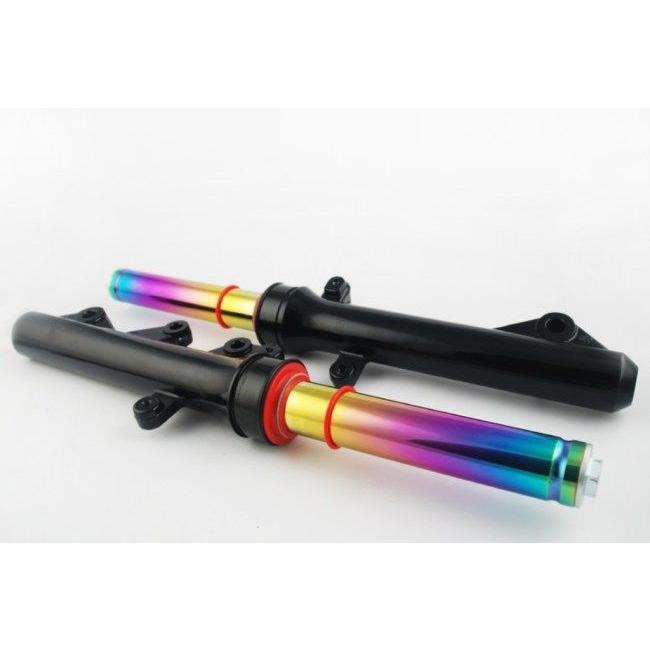 NCY エヌシーワイ N-17 Street Type Fork カラー：Colorful Titanium CYGNUS X Cygnus NXC-125K NXC-125N NXC-125T YAMAHA ヤマハ フロントフォーク 足回りの画像