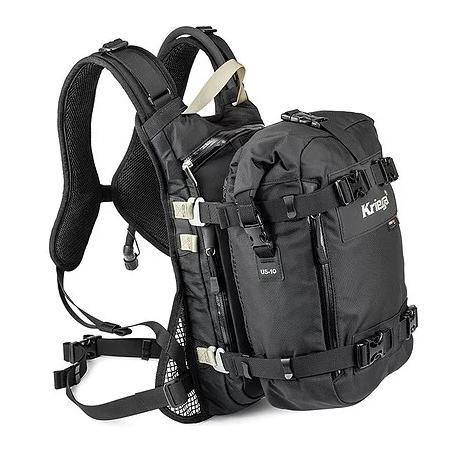 Kriega US-10 バックパック ブラック Kriega（クリーガ） ドライパック US-10 シートバッグ 車体用バッグ
