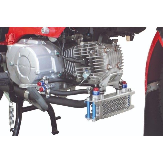 SP武川 SPタケガワ コンパクトクールキット(ラバーホース／3フィン4オイルライン) クロスカブ50 スーパーカブ50 HONDA ホンダ オイルクーラー 冷却関連 | スペシャルパーツ武川 | 01