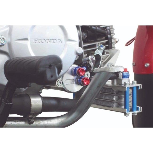 SP武川 SPタケガワ コンパクトクールキット(ラバーホース／3フィン4オイルライン) クロスカブ50 スーパーカブ50 HONDA ホンダ オイルクーラー 冷却関連 | スペシャルパーツ武川 | 03