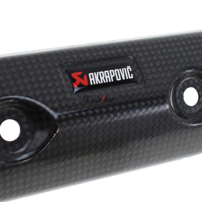 AKRAPOVIC アクラポビッチ 【リペアパーツ】P-HSY10R2L/A1 heat shield with fitting assembly YZF-R1 YAMAHA ヤマハ マフラーガード・ヒートガード マフラー | AKRAPOVIC | 10