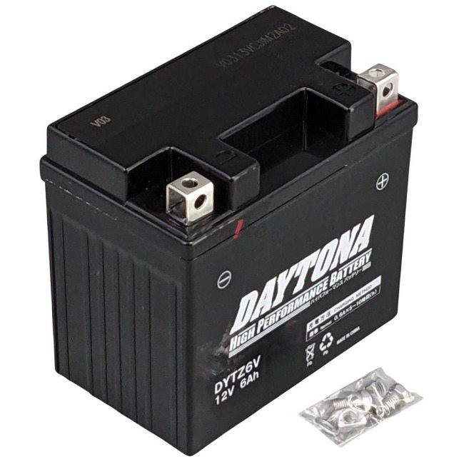 DAYTONA デイトナ ハイパフォーマンスバッテリー 【DYTZ6V】 CB125R CBR125R Dio110 ZOOMER-X Dunk ジョルノ タクト YZF-R15 MT-125 YZF-R125 ビーノ XCH50 | DAYTONA（バイク用品） | 01