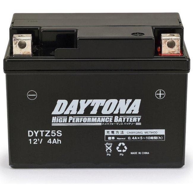 DAYTONA デイトナ ハイパフォーマンスバッテリー 【DYTZ5S】 HONDA ホンダ YAMAHA ヤマハ 鉛系バッテリー バッテリー関連 | DAYTONA（バイク用品） | 01