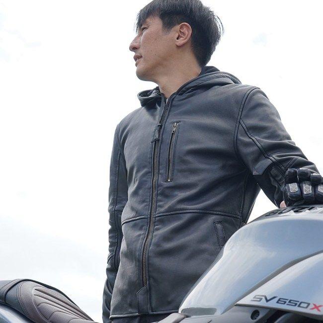 ラフ＆ロード ROUGH＆ROAD シープレザーパーカーFP サイズ：M レザー