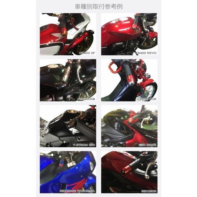 U-KANAYA ユーカナヤ アルミビレットロングバーエンド ヘビーウェイトタイプ エンドキャップカラー：グリーン / バーエンド本体カラー：チタンカラー ハンドル | U-KANAYA | 02