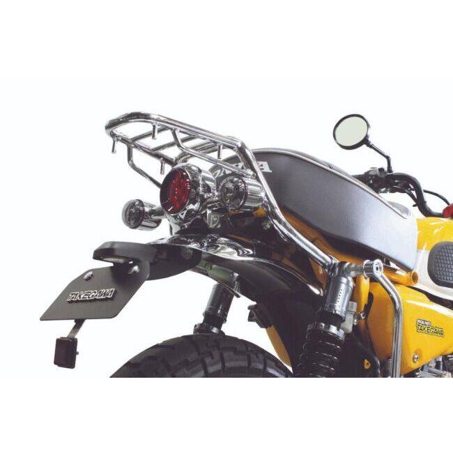 ＳPタケガワモンキー125 リヤキャリア スペシャルパーツ武川 SP武川 SPタケガワ リアキャリア カラー：クロム