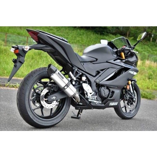 BEAMS ビームス CORSA-EVO II スリップオンマフラー 政府認証 サイレンサー：ステンレス YZF-R3 YAMAHA ヤマハ マフラーの画像