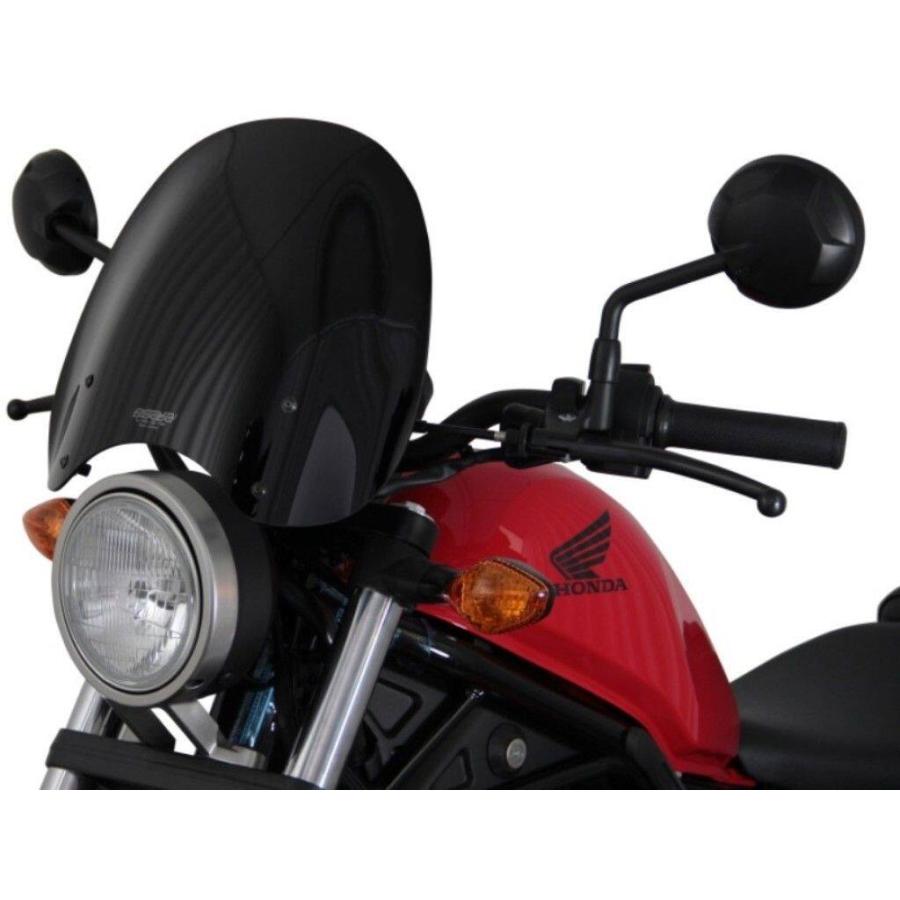 MRA - エムアールエー 映写幕ツーリング 色つや：黒いこと Rebel250 [レブル250] Rebel500 [レブル500] Rebel300 HONDA ホンダ 映写幕 飾りつけ バイク-車、バイク、自転車-外装パーツ