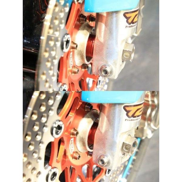 T2 Racing T2レーシング フロントアクスルカラー カラー：ブラック NSR250R HONDA ホンダ アクスルカラー ホイール関連 足回り | T2Racing | 07