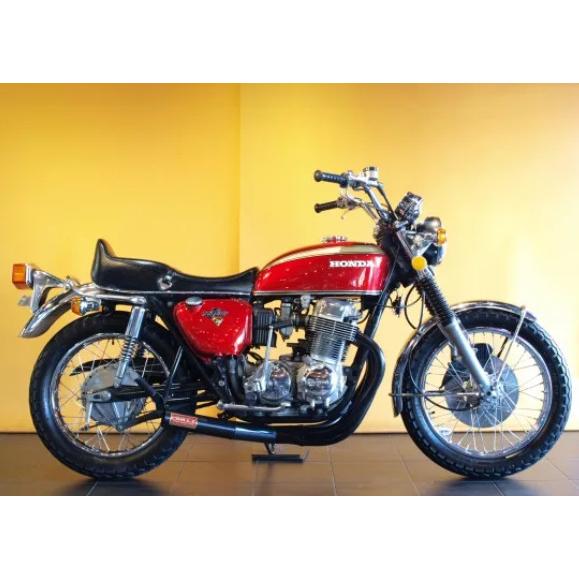 CB750K0マフラー ミスティ MISTY CB750K0-7 MISTY手曲〈BK〉 CB750フォア HONDA ホンダ