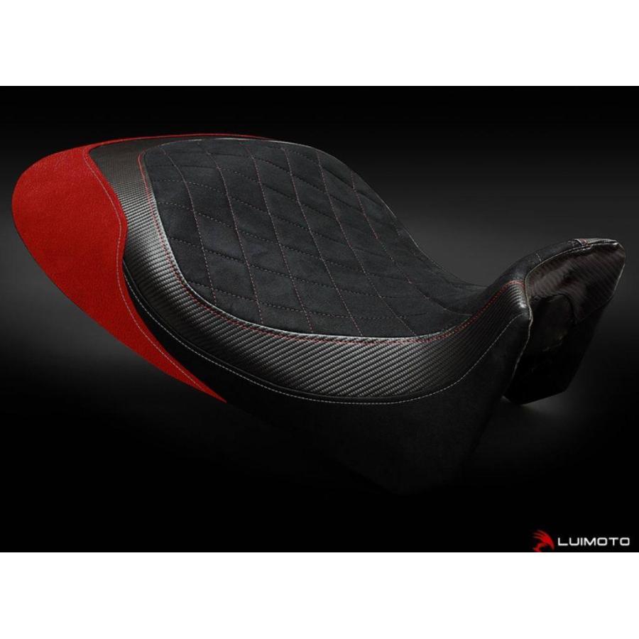 ルイモト　ドゥカティ　ディアベル シートカバー LUIMOTO ルイモト フロントシートカバー カラー：ブラックキルト／SP