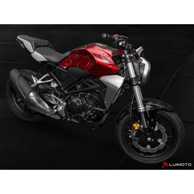 LUIMOTO ルイモト リアシートカバー カラー：アルミニウムシルバー CB250R CB300R HONDA ホンダ シートカバー シート関連 外装 | ブランド登録なし | 03