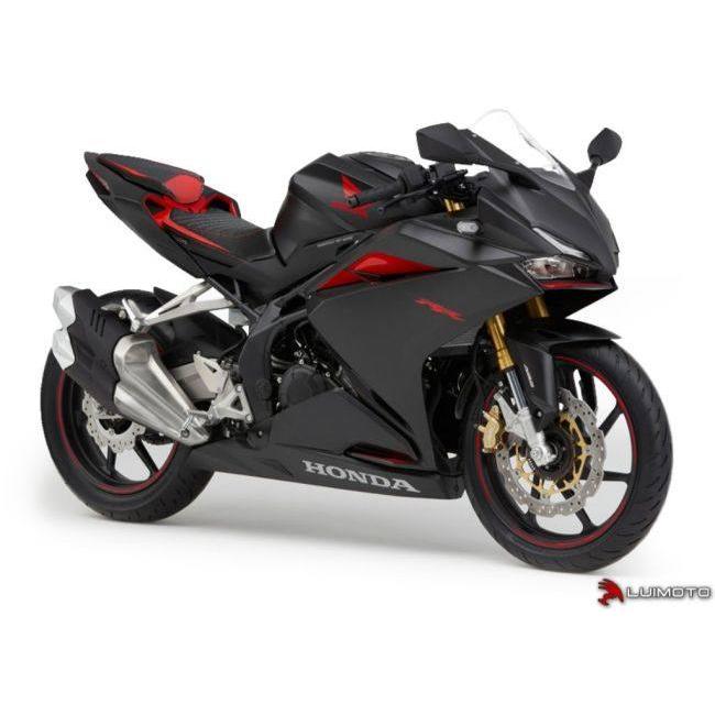 CBR250RR ルイモトシート　フロントリアセット LUIMOTO ルイモト フロントシートカバー カラー：レッド／ブラック／CF